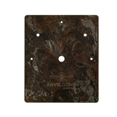 Black Swamp Anvil Gong - Rectangular Sound Plate - 7.5" - Image 1