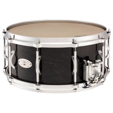 Black Swamp Maple Multisonic Snare Drum - 14" x 6.5" - Concert Black