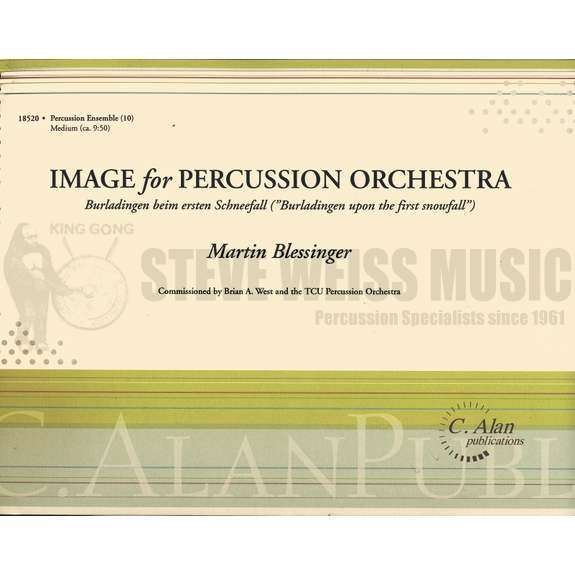 Blessinger-Image for Percussion Orchestra (SP)-B/2V/C/Cro /4M/4T/P