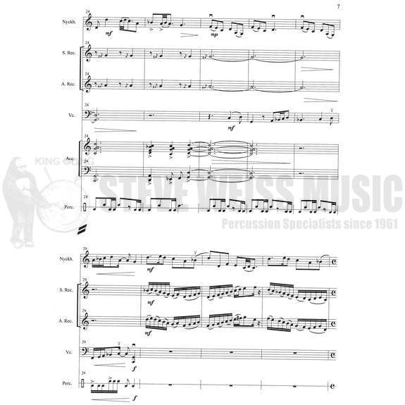 Blume-Anachronismus (SCORE ONLY)-P/SREC/AREC/VA/VC/ACC