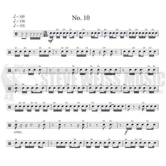 Bobo-Odd Meter Studies for Snare Drum (w/CD)