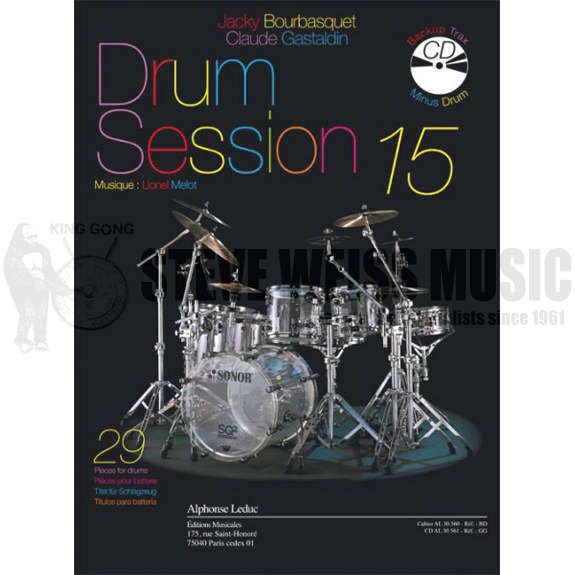 Bourbasquet/Gastaldin-Drum Session 15 (CD)
