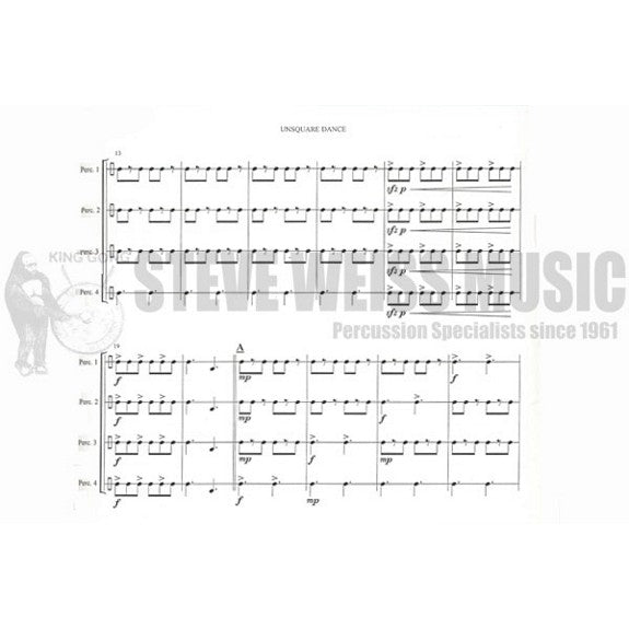 Boxall-Unsquare Dance P SP