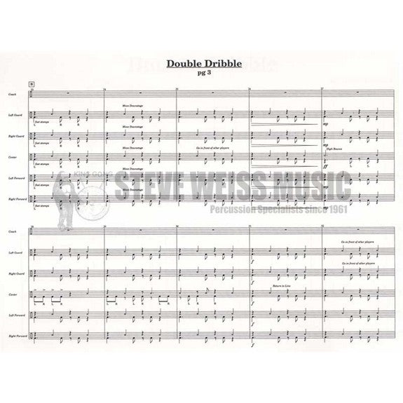Brooks-Double Dribble (SP)-Basketballs, police whistle, samba whistle