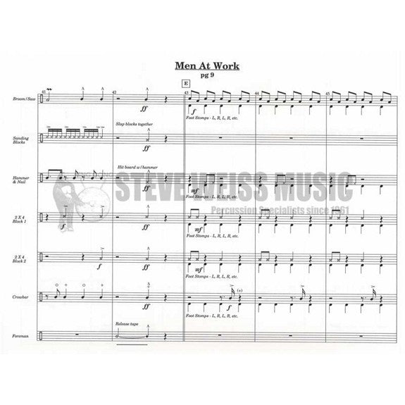 Brooks-Men At Work (SP)-various tools