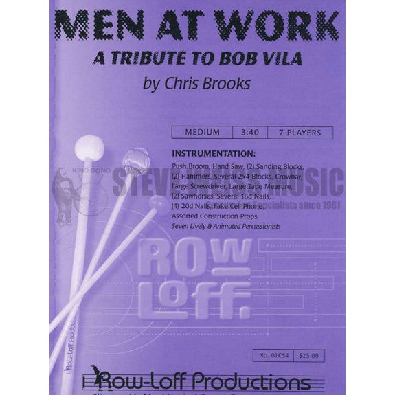 Brooks-Men At Work (SP)-various tools