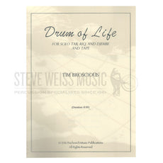 Broscious-Drum of Life-P/Prerecorded audio (download from publisher)