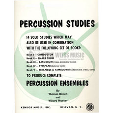 Brown, T.-Percussion Studies Bk. 2(P)-P/2T