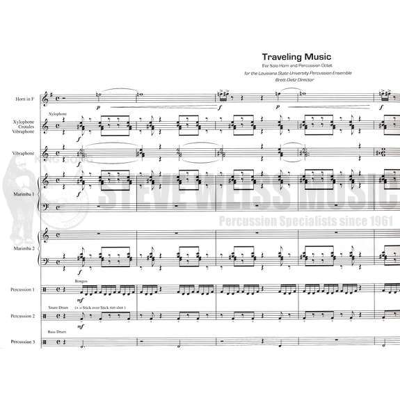 Burritt-Traveling Music (SP)-2V/Cro./X/2M/4T/P/Solo HN OS