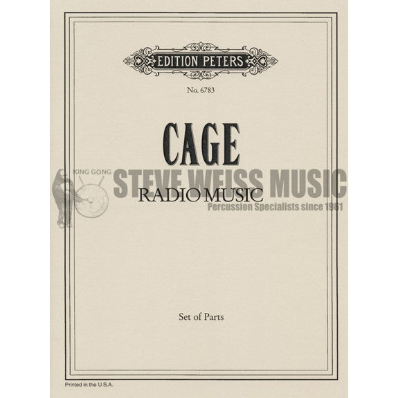 Cage-Radio Music(P)