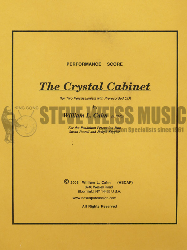 Cahn-Crystal Cabinet, The (2S/2CD)-B/V/Cro./P/CD