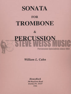 Cahn-Sonata for Trombone and Percussion (Score & Parts) OS
