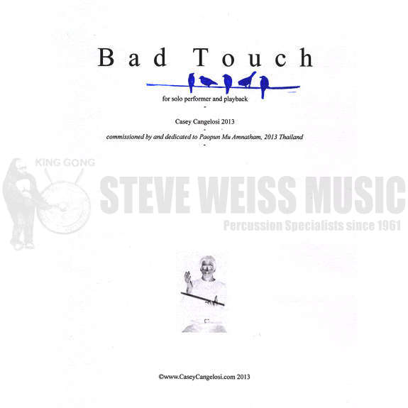 Cangelosi-Bad Touch (CD)-P