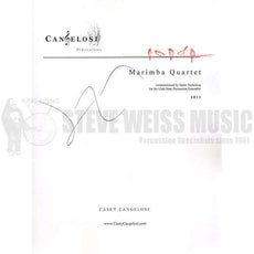 Cangelosi-Marimba Quartet (SP)-4M