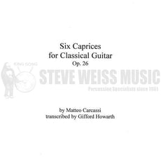Carcassi-Six Caprices Op. 26-M