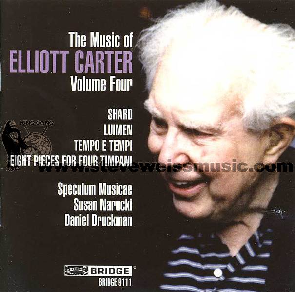Carter-Eight Pieces for Four Timpani (D. Druckman) (CD)