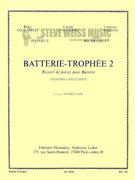 Ceccarelli-Batterie-Trophee 2/Gastaldin/Pagnini/Pontieux/ Bourba