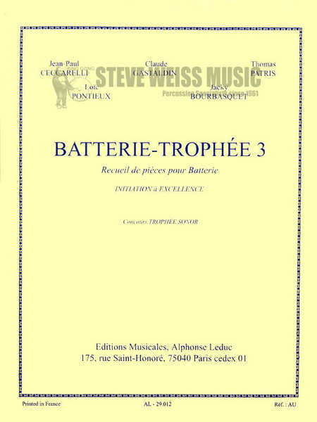 Ceccarelli-Batterie-Trophee 3/Gastaldin/Patris