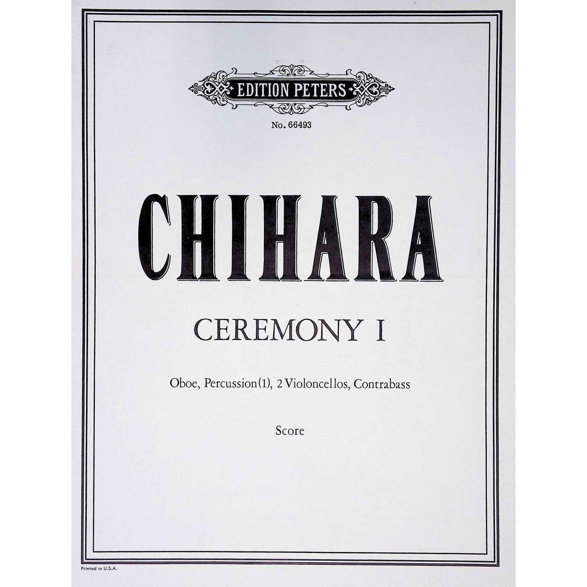 Ceremony I by Paul Chihara