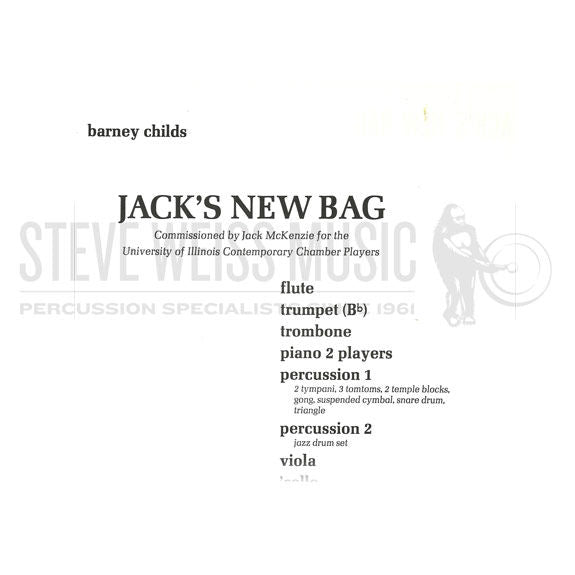 Childs-Jack's New Bag (P)