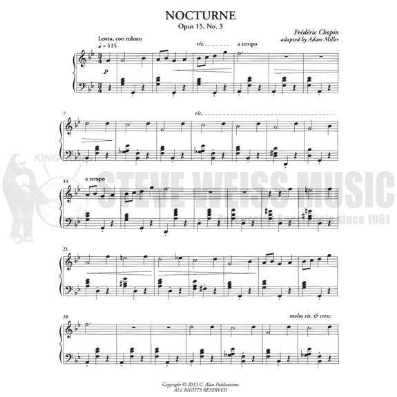Chopin-Nocturnes for One arr. Miller-M