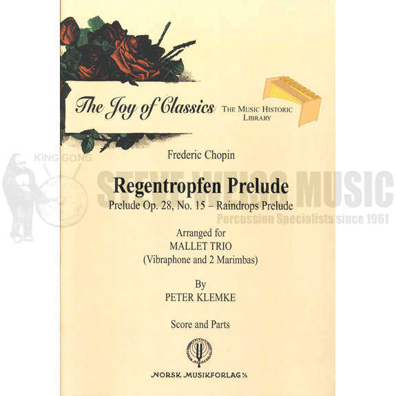 Chopin-Regentropfen Prelude Op. 28 #15 arr. Klemke (SP)- V/2M