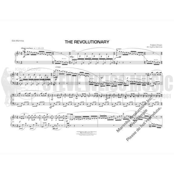 Chopin-Revolutionary, The arr.Sammut-M