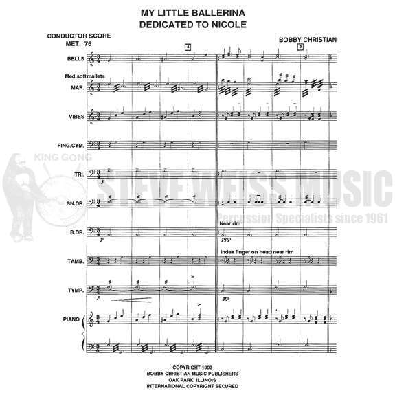Christian-My Little Ballerina (SP)-B/V/M/2T/P/PN