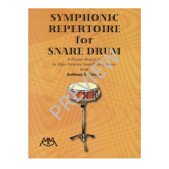 Cirone-Symphonic Repertoire for Snare Drum