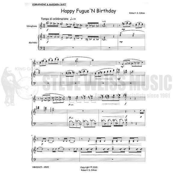 Cohen-Happy Fugue 'N Birthday (SP)-V/M