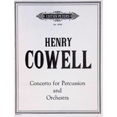 Concerto for Percussion and Orchestra by Henry Cowell