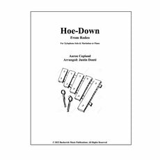 Copland-Hoe-Down from Rodeo arr. Doute (SP)-Solo X/4M or PN
