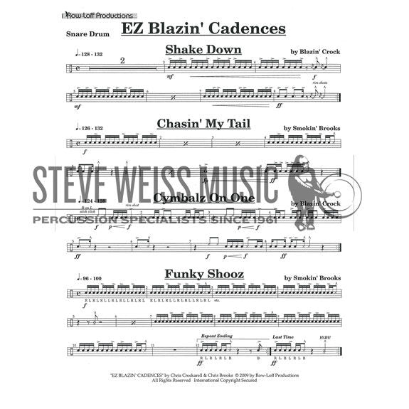 Crockarell/Brooks-EZ Blazin' Cadences (SP)-P