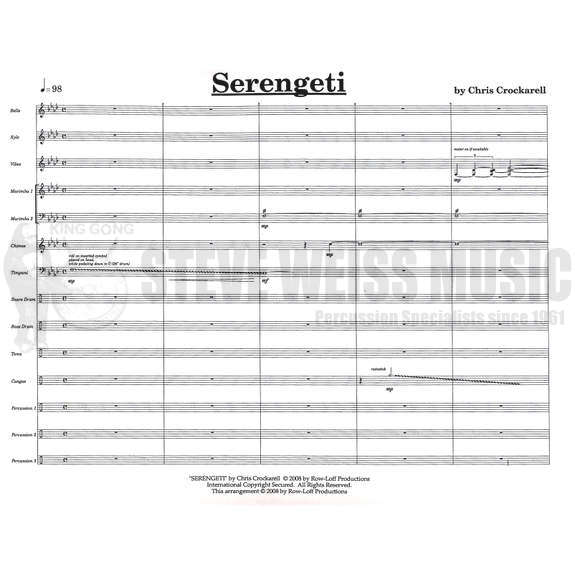 Crockarell-Serengeti (SP)-B/V/C/X/M/4T/P