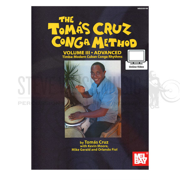 Cruz-Tomas Cruz Conga Method Volume 3: Advanced (Online Video Access Included)
