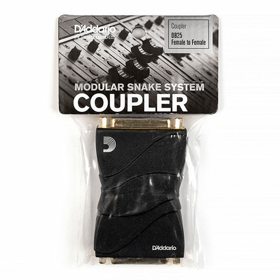 D'Addario Modular Snake DB25 Female Coupler