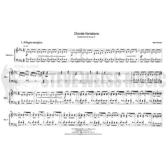 Danyew-Chorale Variations (P)-2M