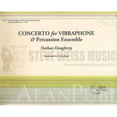 Daughtrey-Concerto for Vibraphone & Percussion Ensemble (SP)-Solo V/B/V/C/Cro./X/3M/4T/P