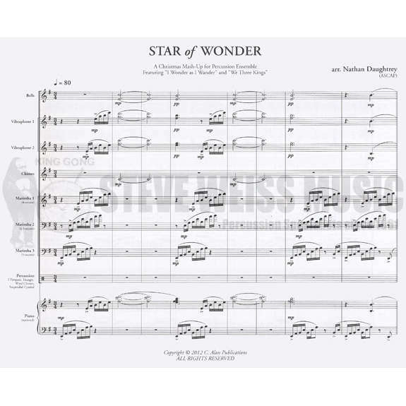 Daughtrey-Star of Wonder (SP)-B/2V/C/3M/2T/P/opt. PN