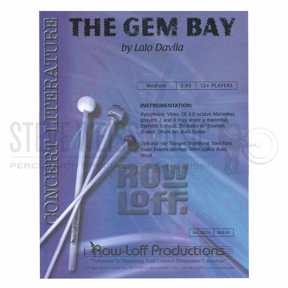 Davila, L.-Gem Bay, The (SP)-V/X/2-3M/DS/P/BG.Opt. Steel drs./Opt. TP/Opt. TN/Opt. VX