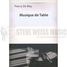 De Mey-Musique de Table (SP)-3 tables OS