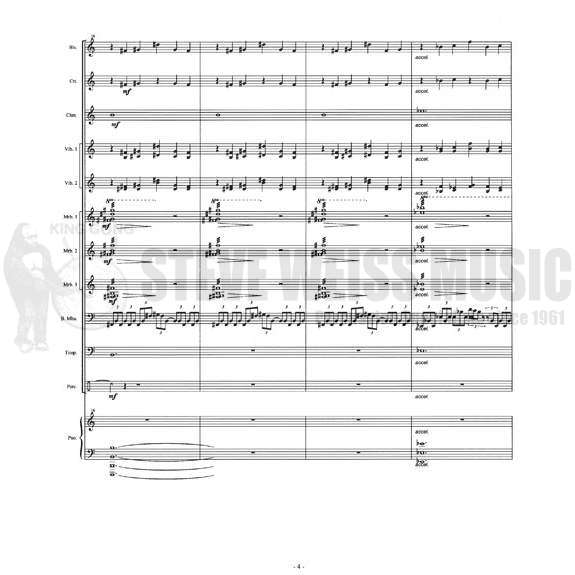 Debussy-Cathedrale Engloutie arr. Fambrough (SP)-B/2V/C/ Cro./3M/BM/3T/P/PN