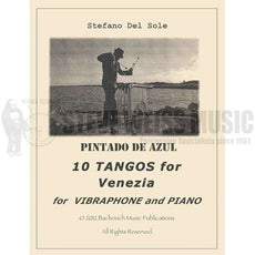 Del Sole-Pintado de Azul: 10 Tangos for Venezia (SP)-V/PN