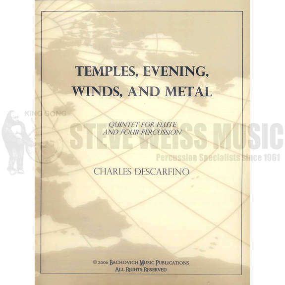 Descarfino-Temples, Evening, Winds, and Metal (SP)-V/Cro /P/FL/PICC OS