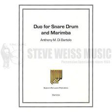 Di Bartolo-Duo for Snare Drum and Marimba (2S)-2M/SD