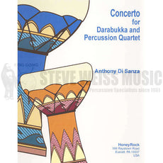 Di Sanza-Concerto for Darabukka and Percussion Quartet (SP)-V/C/2M/P