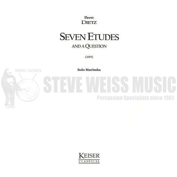 Dietz-Seven Etudes and a Question-M