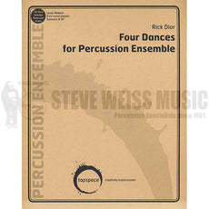 Dior-Four Dances for Percussion Ensemble (SP)-B/X/M/4T/P