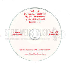 Donald-Companion Disc for Arabic Tambourine, volume 1 (2 CD's