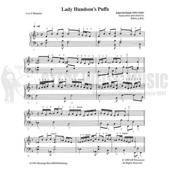 Dowland-Three Pieces-M-arr. Kite